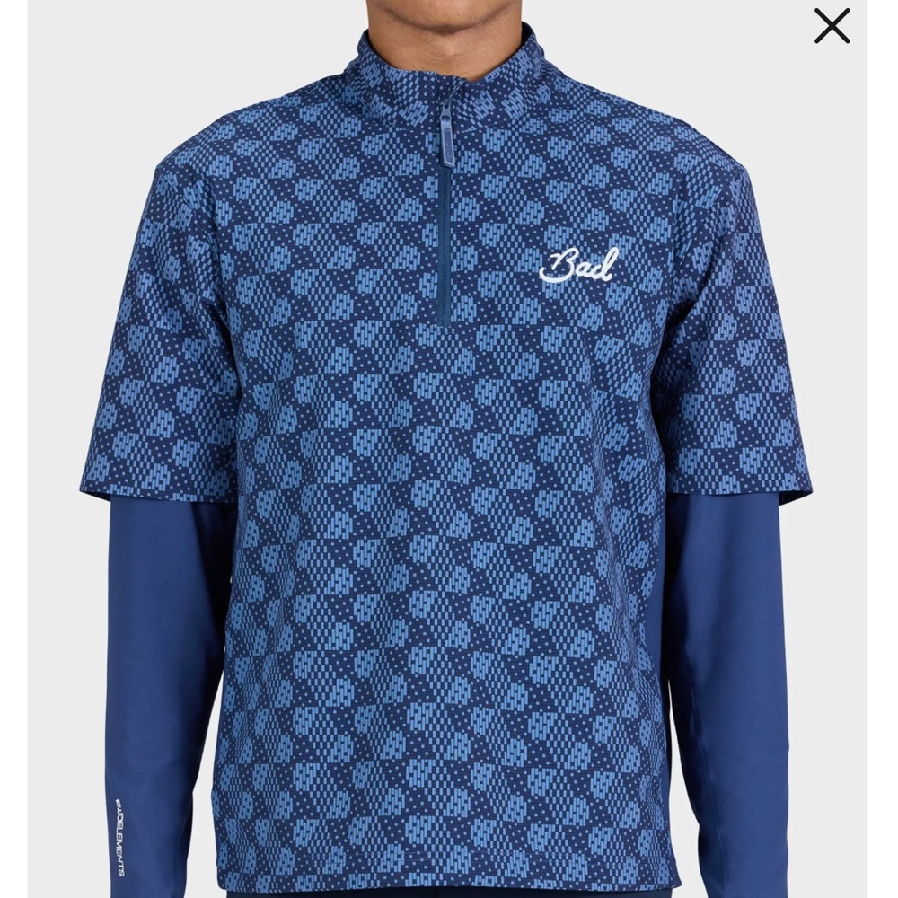 Bad Birdie Bad Elements Mechanism Quarter Zip Golf Pullover Men’s Size XXL